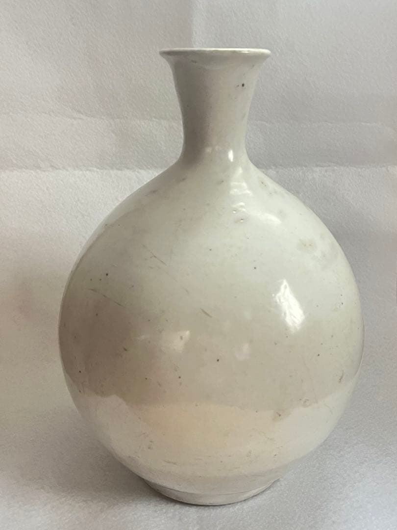 李朝 白磁 壷 木箱付き 年代物 壺 工芸 文化 伝統工芸 アンティーク