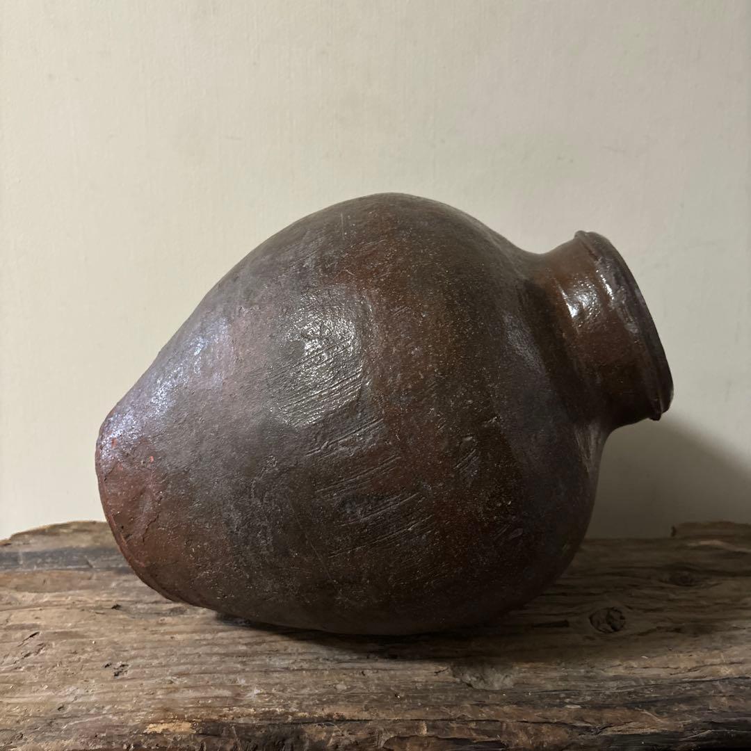 古常滑　丹波　大壺　民芸　古陶磁　アンティーク　古道具　古備前　古瀬戸　検:李朝