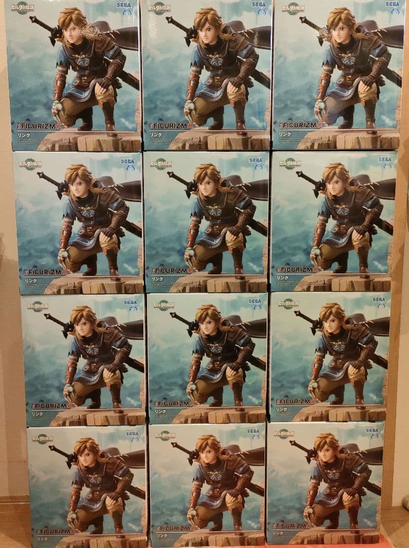 ゼルダの伝説 ティアキン FIGURIZMα フィギュア リンク 12個セット