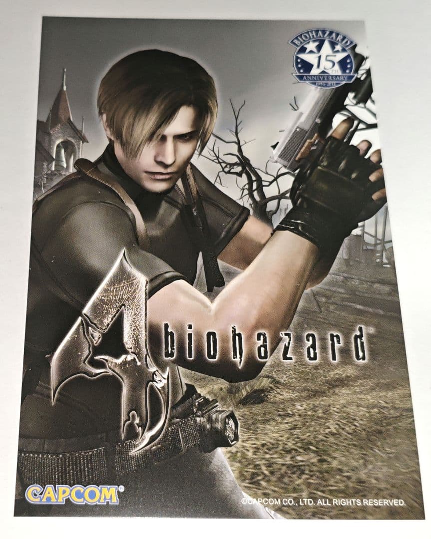 BIOHAZARD バイオハザード ポストカード その6 特典 15周年