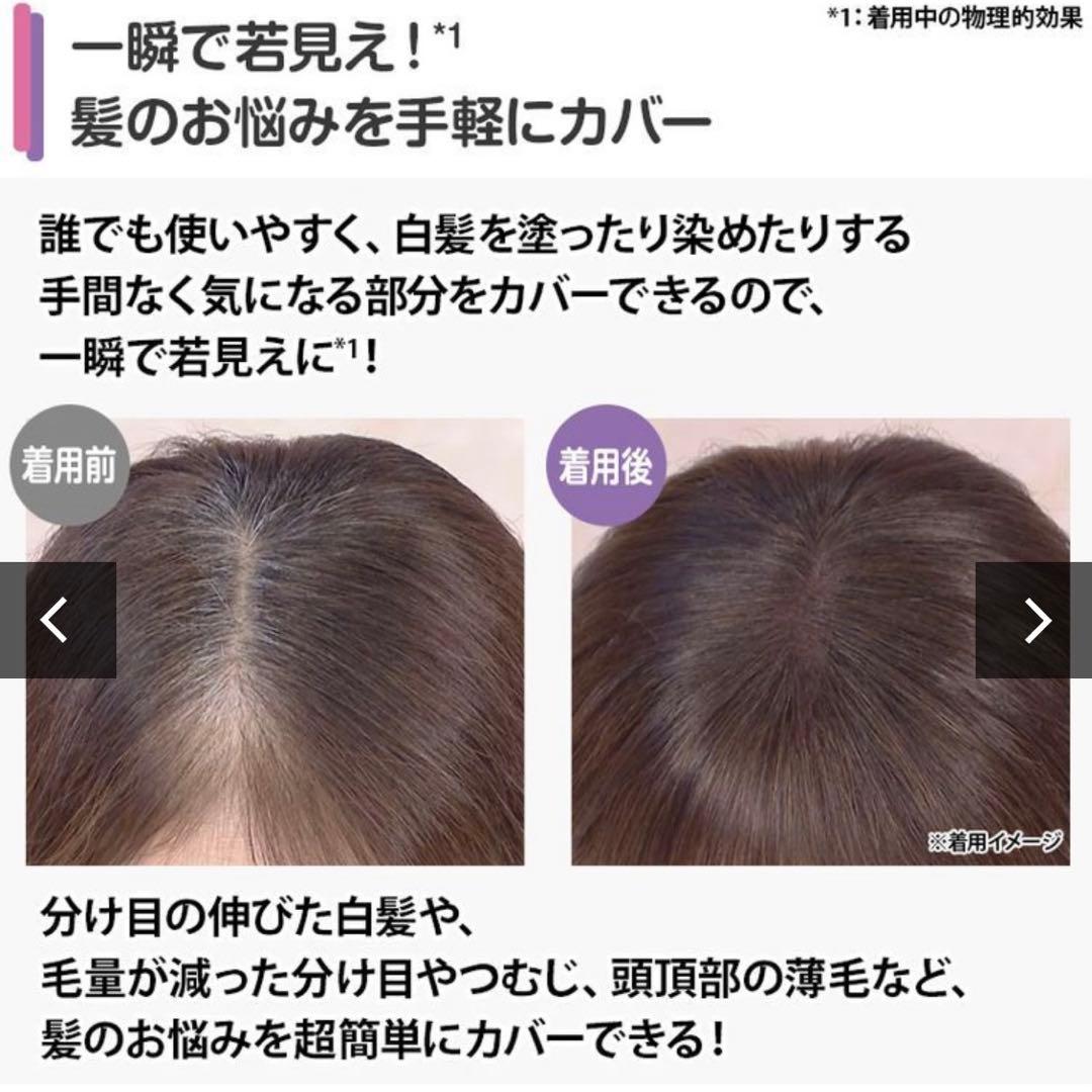 NAO-ART ピンのいらない簡単ウィッグ ナチュラルブラウン ポシュレ