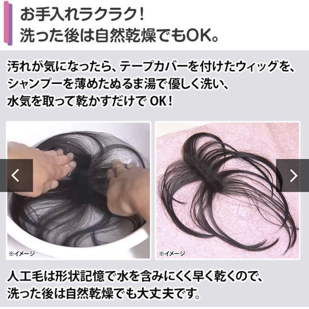 NAO-ART ピンのいらない簡単ウィッグ ナチュラルブラウン ポシュレ