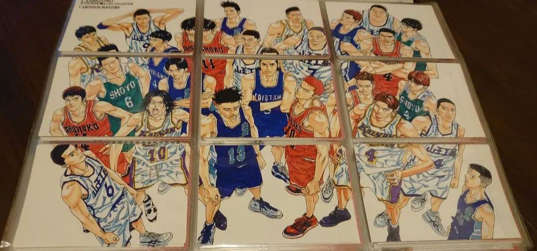 スラムダンク　オールスター　カードダスマスターズ　9枚