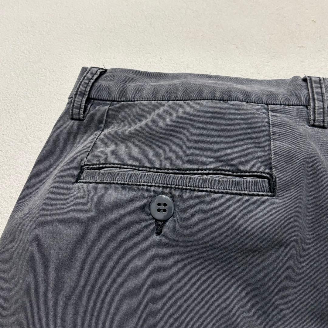 レミレリーフ　美品 ウォッシュ加工 ストレッチ チノ スリム テーパード パンツ