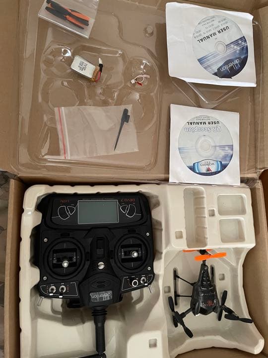 ホビーラジコン walkera QR scorpion  devo7