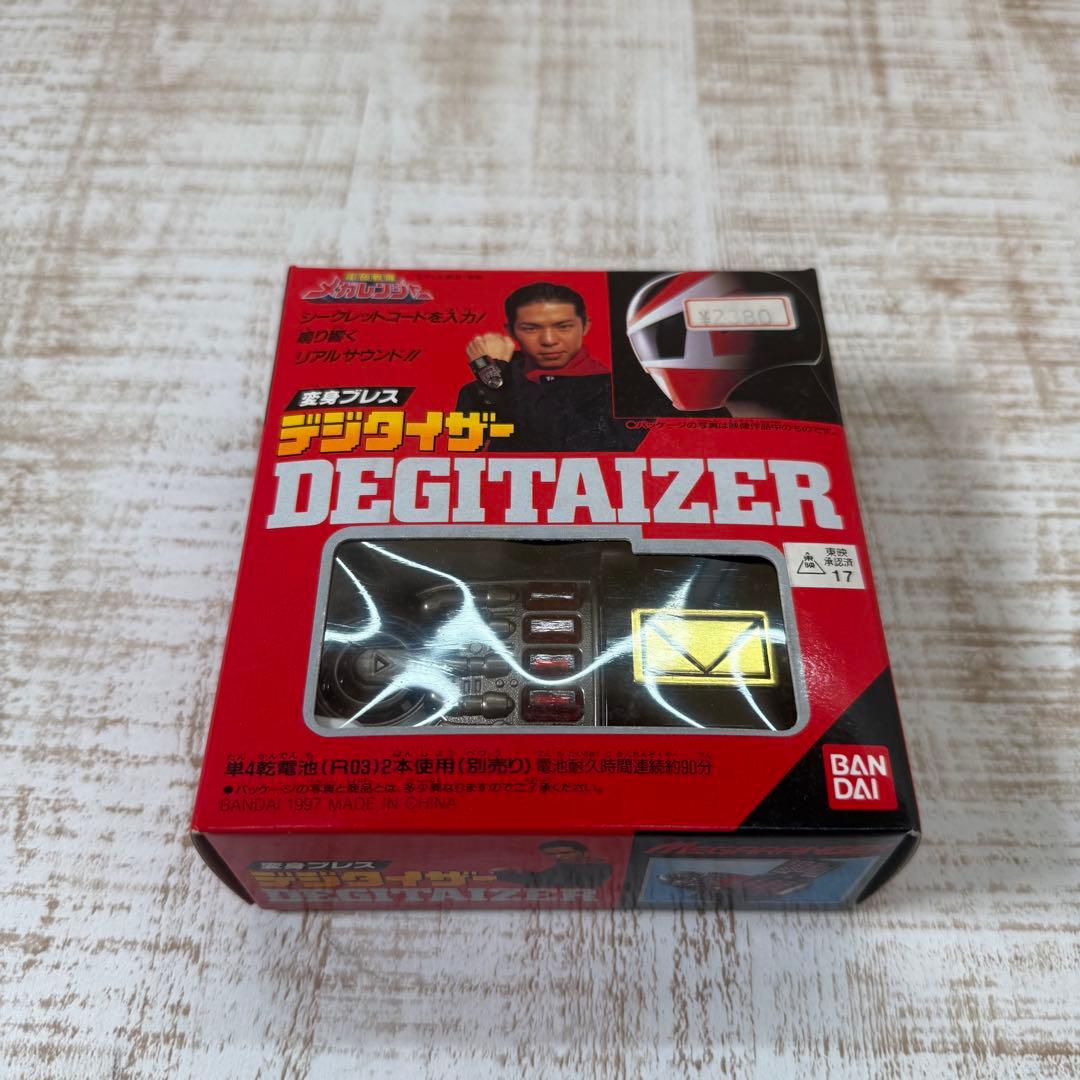 未開封 BANDAI 電磁戦隊メガレンジャー 変身ブレス デジタイザー