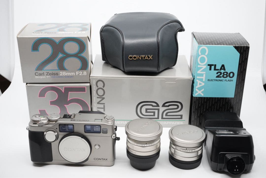 整備品 美品 Contax コンタックス G2 セット