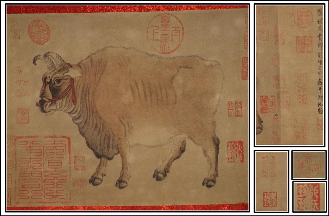民間仕入れ品　中国明時代の絵　激安骨董品　肉筆保証　 BD005A2-3