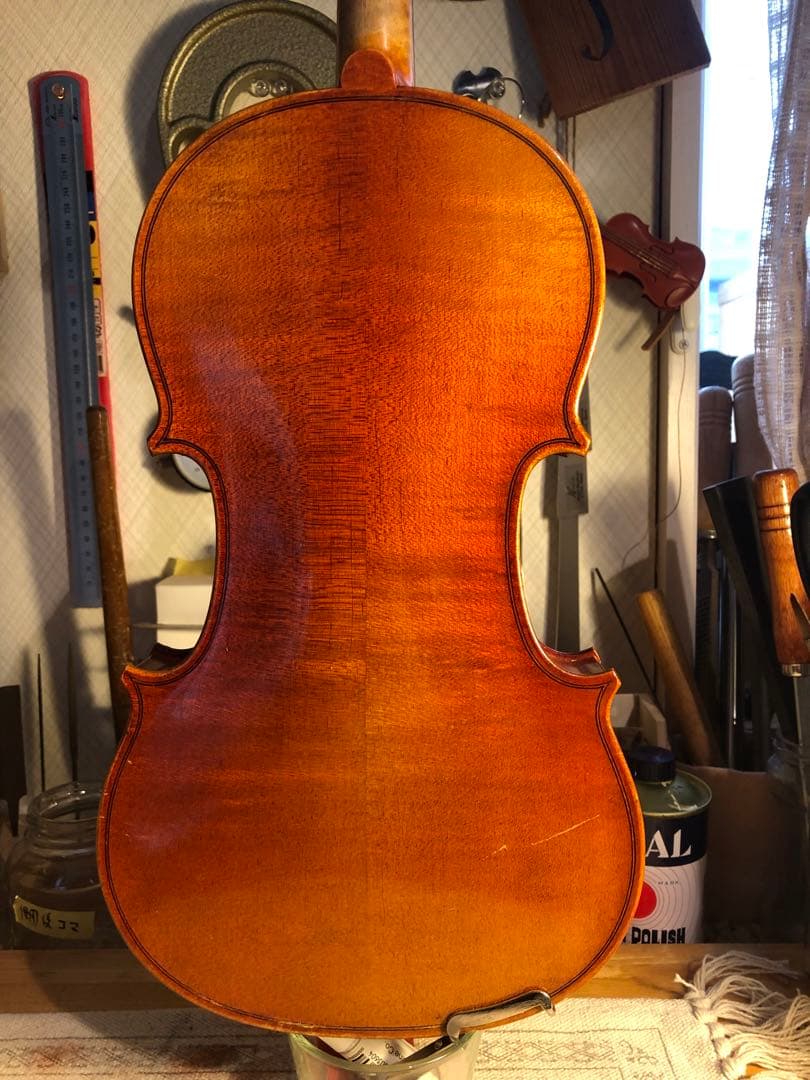 【駒&魂柱調整済】Suzuki分数バイオリンNo330 1/2 1984