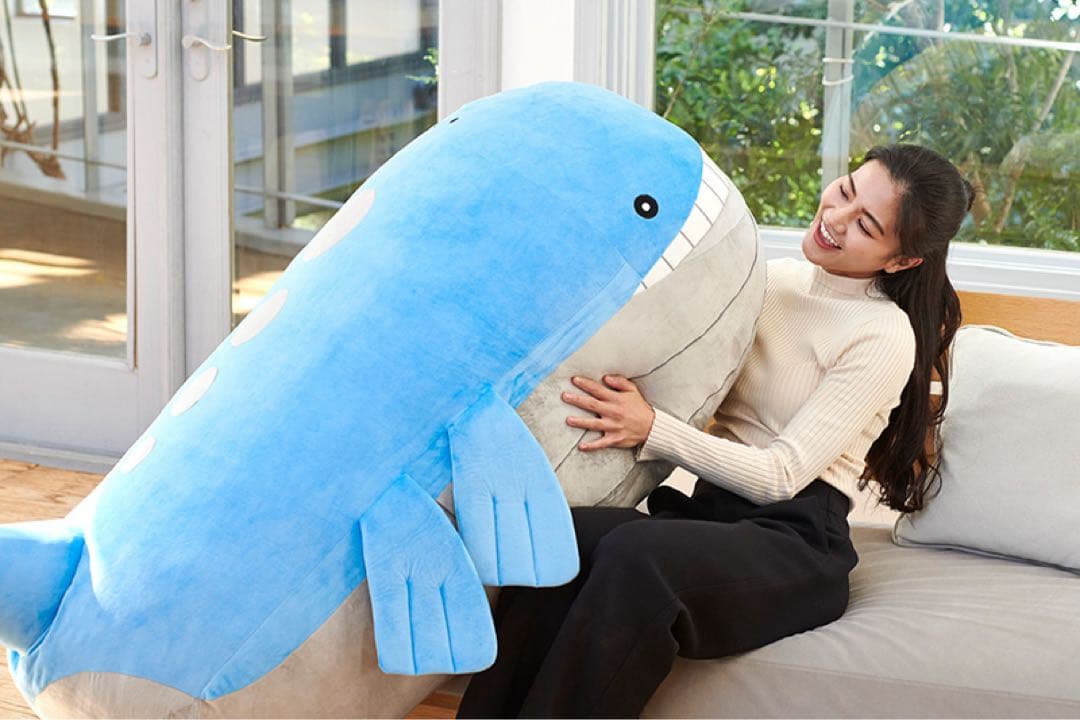 ポケモン ホエルオー ぬいぐるみ 約1/10サイズ 大型 中古