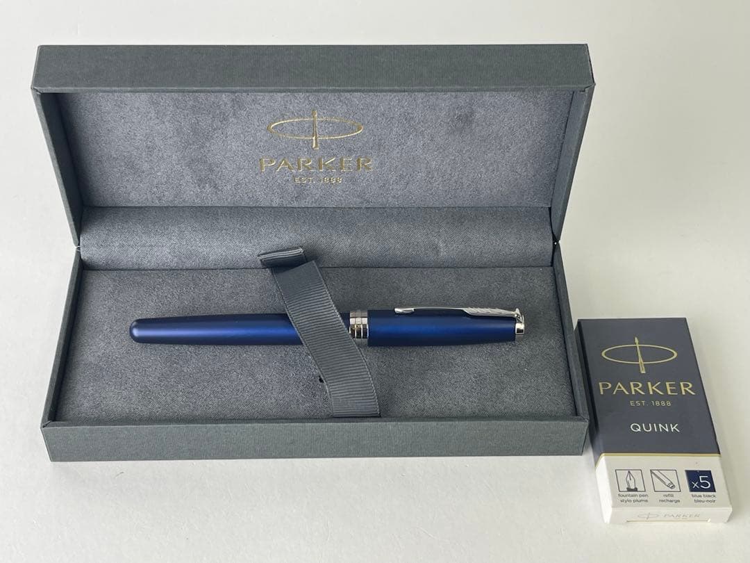 【新品】PARKER パーカー万年筆 1950886 インクカートリッジ付き