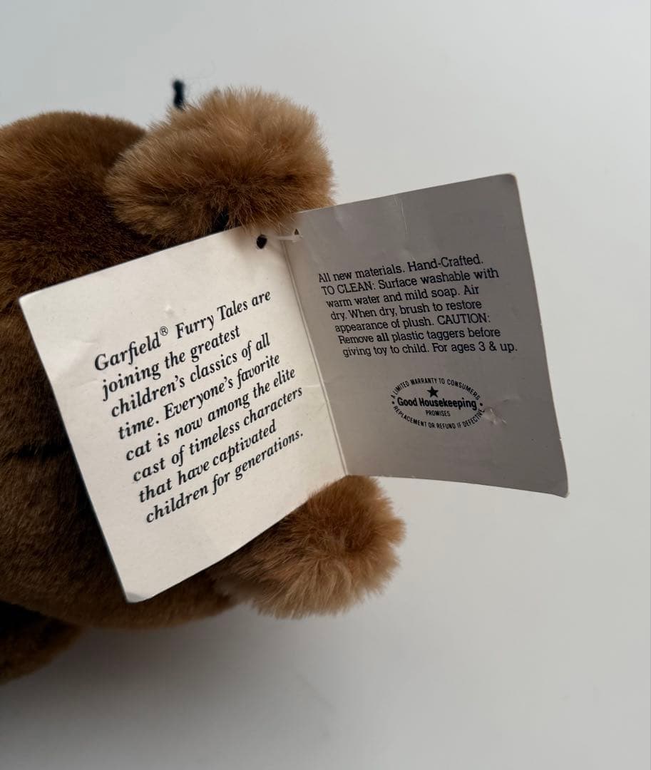 80s ガーフィールド ぬいぐるみ オオカミ デッドストック