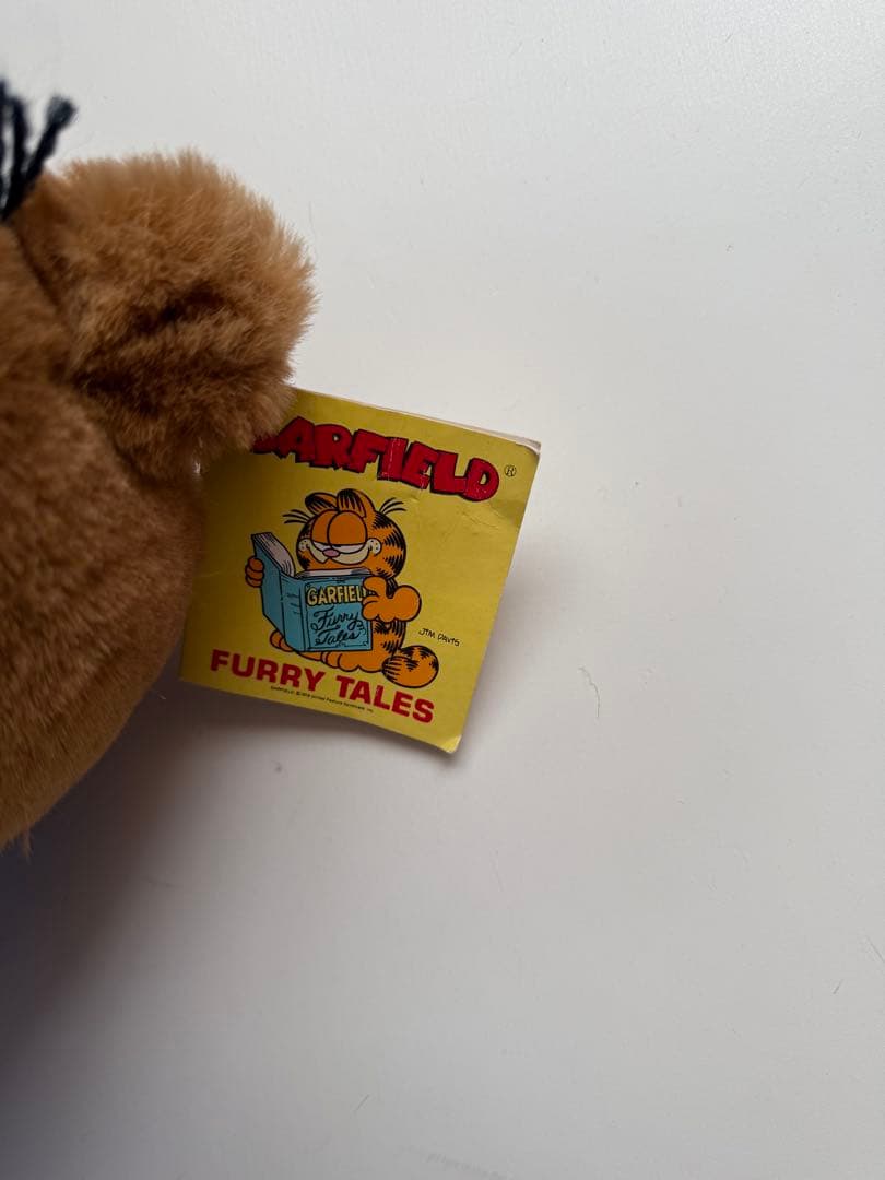 80s ガーフィールド ぬいぐるみ オオカミ デッドストック