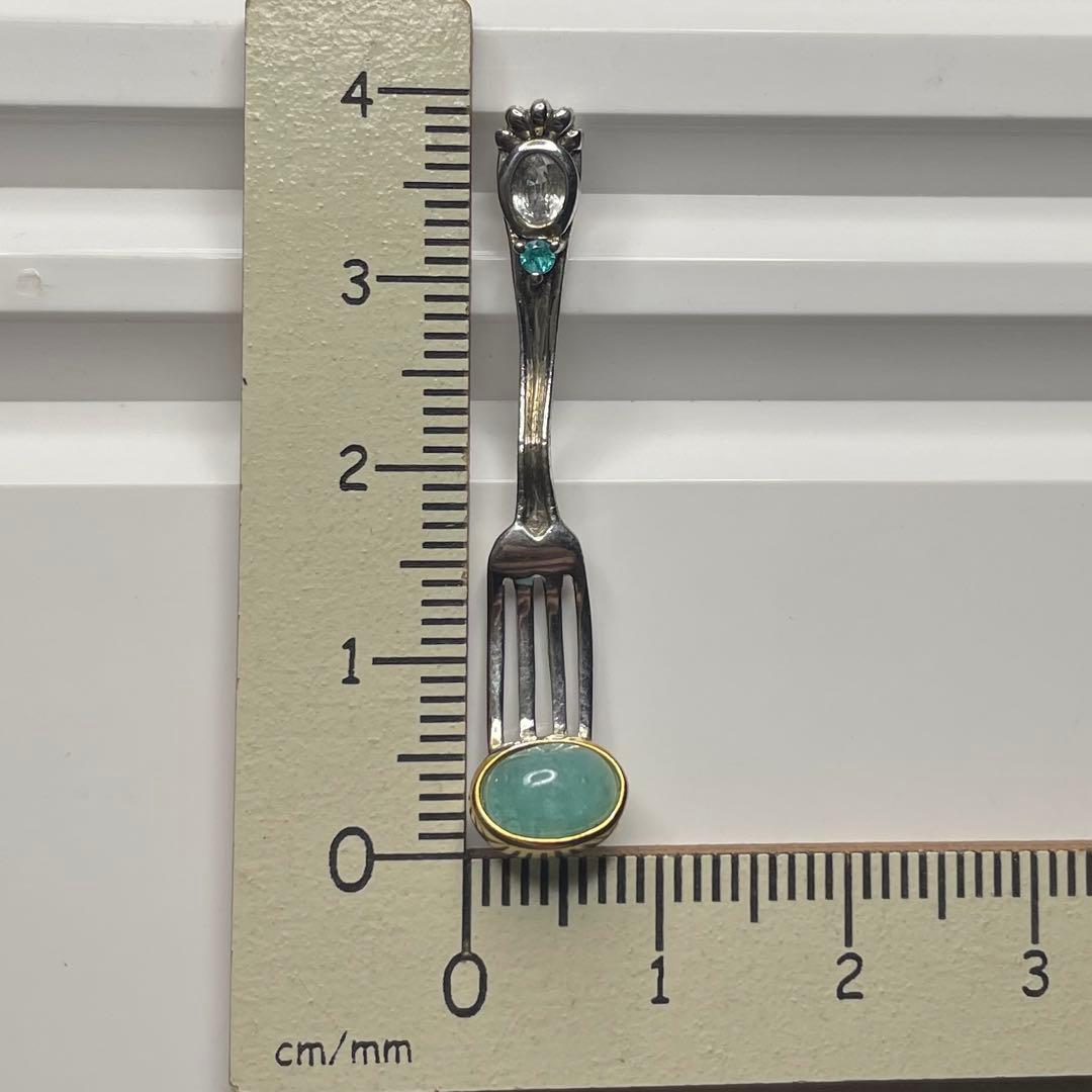 崙*玄様 【モチーフジュエリー】K18 SV925 パライバトルマリン　1.02