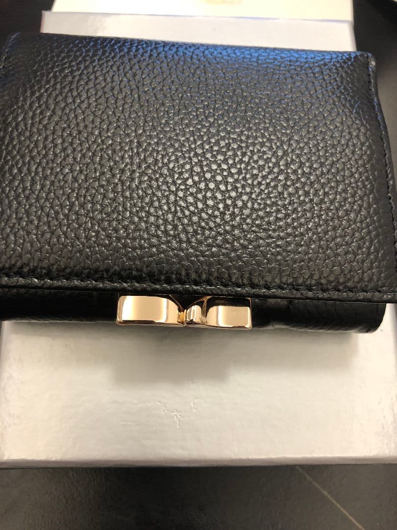 vivienne westwood 黒 三つ折り財布