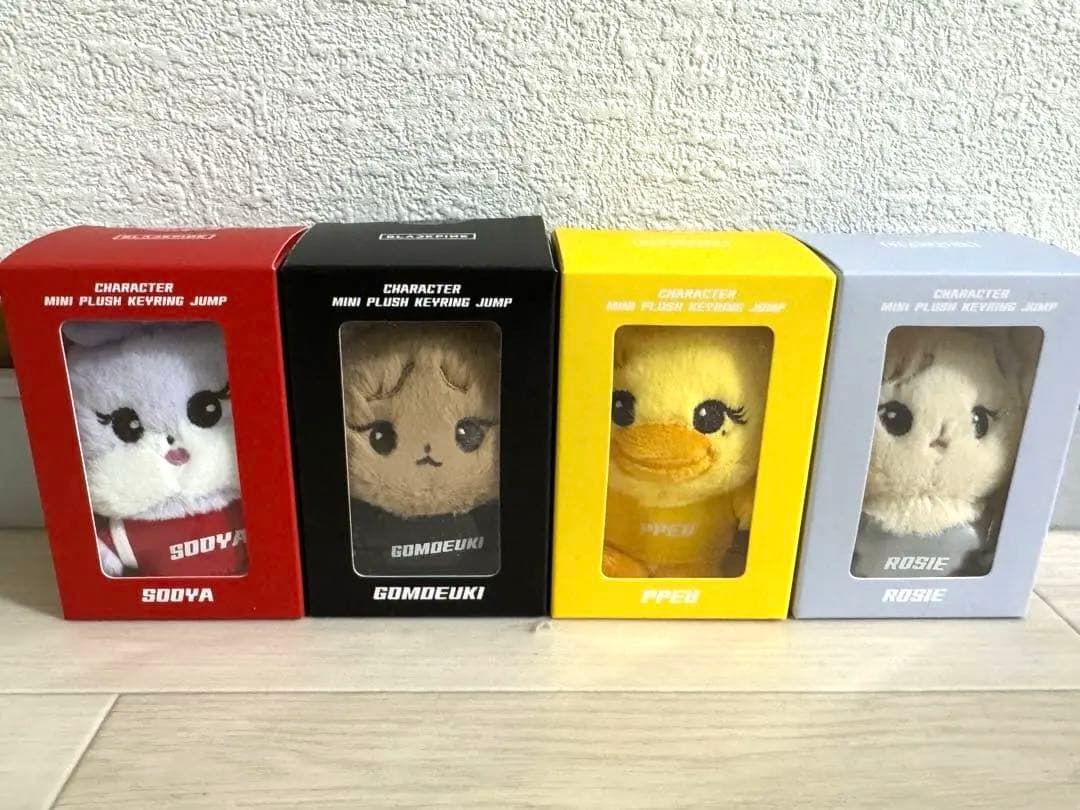 【ソウルポップアップ限定】BLACKPINK キーホルダー　jump 4体セット