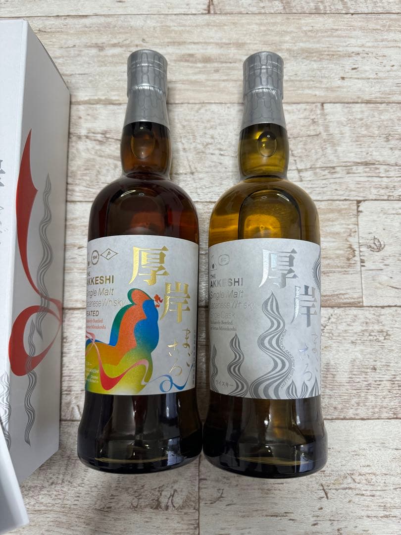 【全国36セット限定】厚岸シングルモルトウイスキー 日本橋三越350周年記念