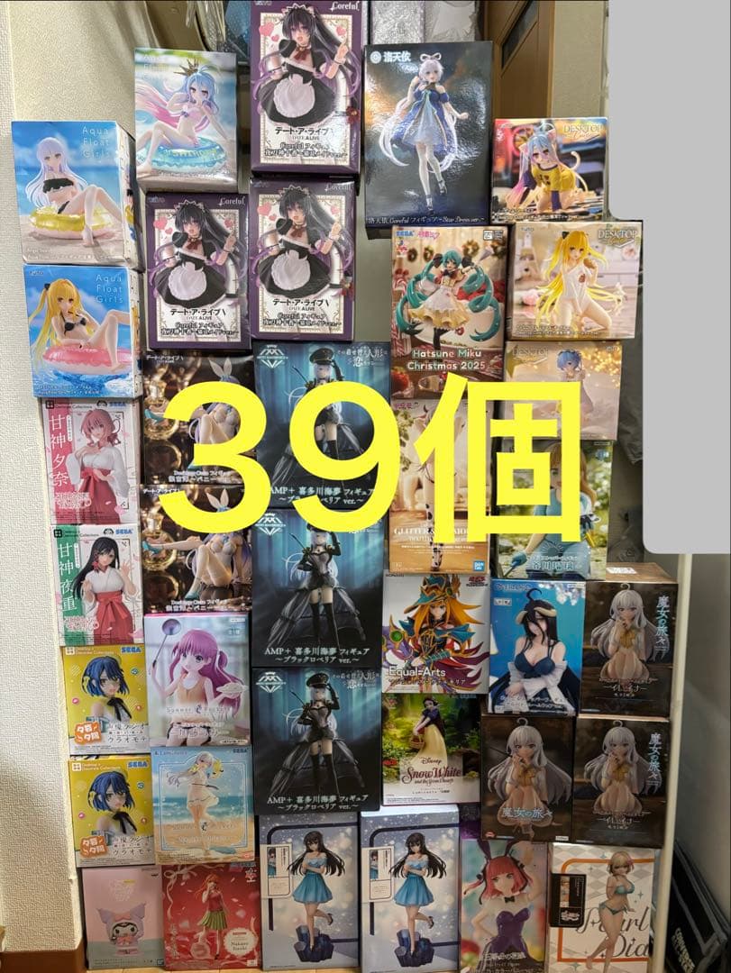 未開封 タイトー TAITO 最新美少女プライズフィギュアまとめ売り39個