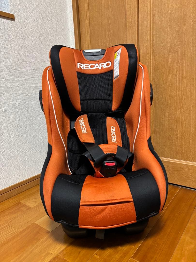 RECARO 車用チャイルドシート オレンジ/ブラック