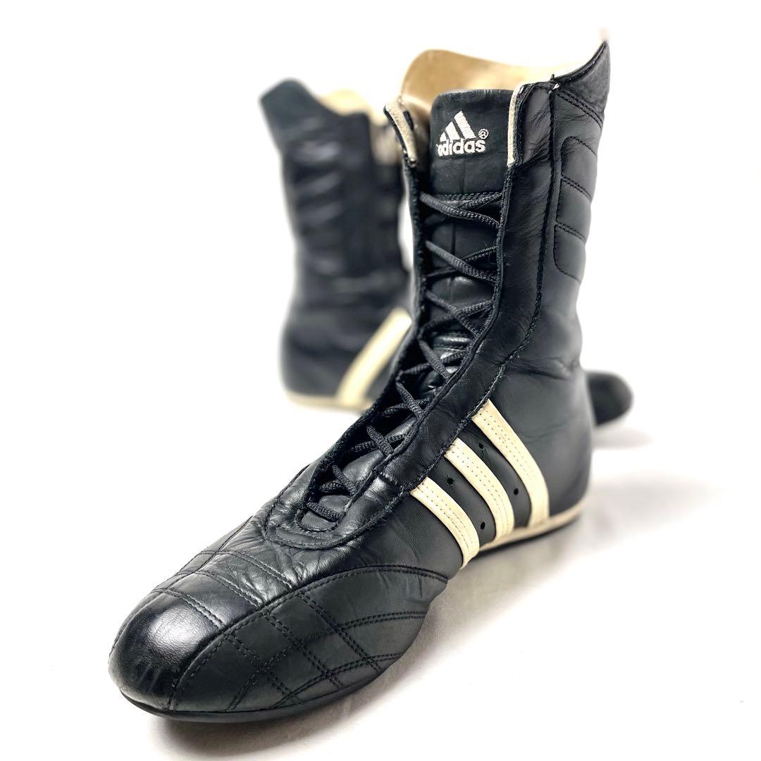 【希少】25.5cm adidas ボクシングシューズ レスリングシューズ
