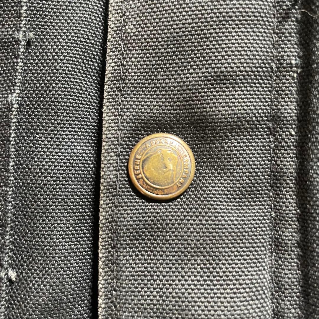 Berne Apparel ワークジャケット ダック地 フェード ブラック