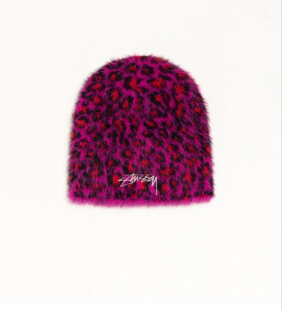 stussy SKULLCAP LEOPARD レオパード　ビーニー