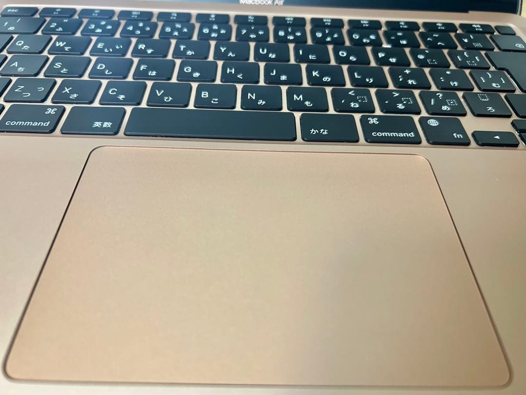 【付属品有、本体美品】MacBook Air M1 ゴールド 16GB 1TB