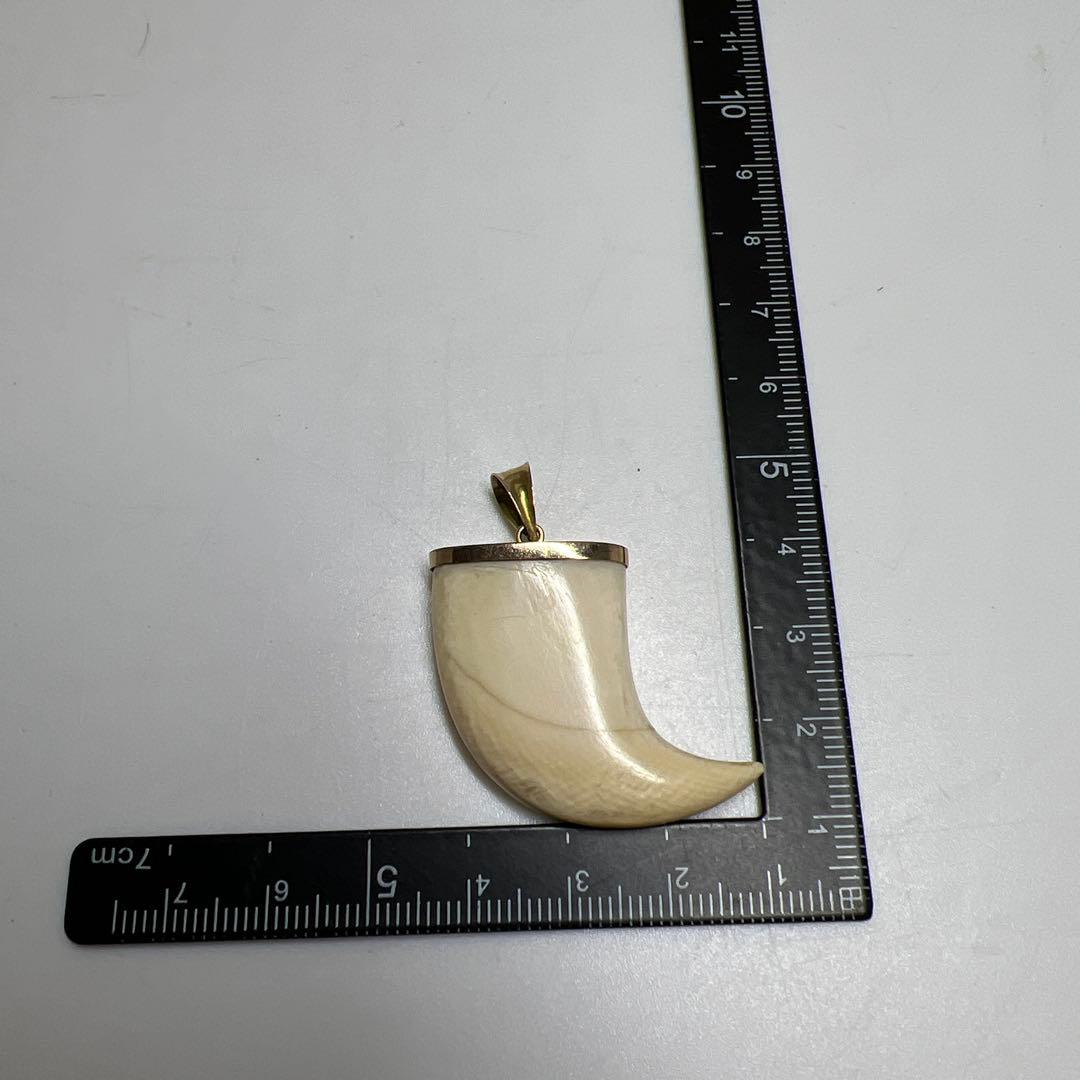 専用9ct (K9) 刻印　極上ネックレストップ7.0g 東K7-1205☆2F