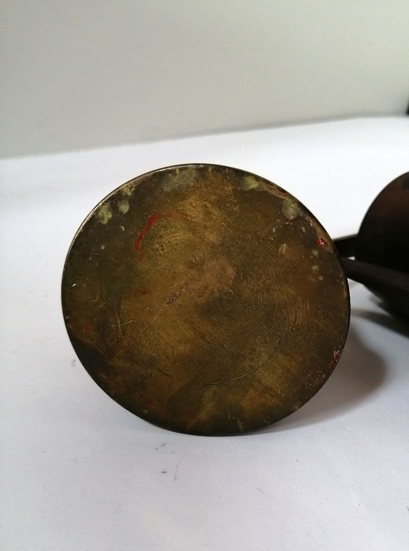 超珍品1930年代アンティーク銅製ミニ水差し　オマケにミニトルコ式コーヒーポット