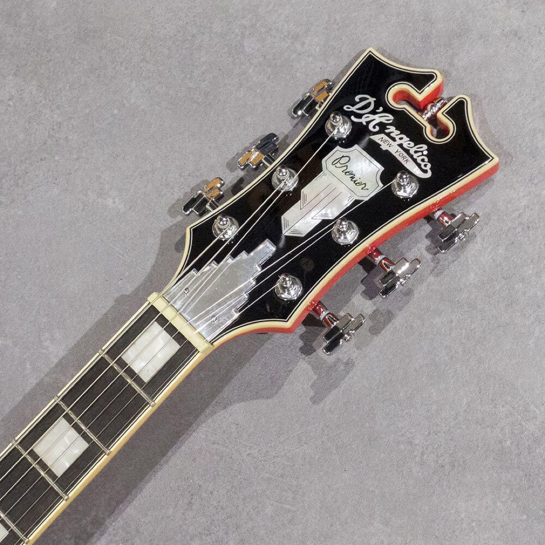 【高市総裁誕生記念】D'Angelico セミホロウボディ コーラルピンク