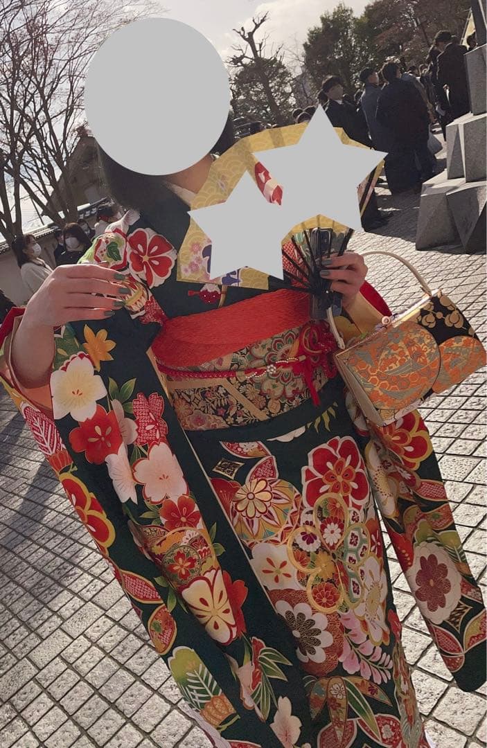 お値下げしました。成人式　着物　振袖　一式フルセット