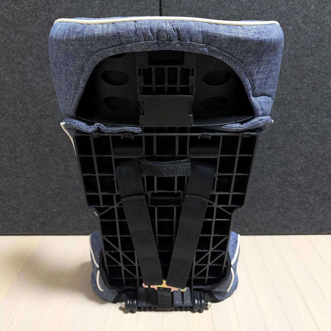 日本育児　トラベルベストECプラス　デニム　チャイルドシート　ジュニアシート