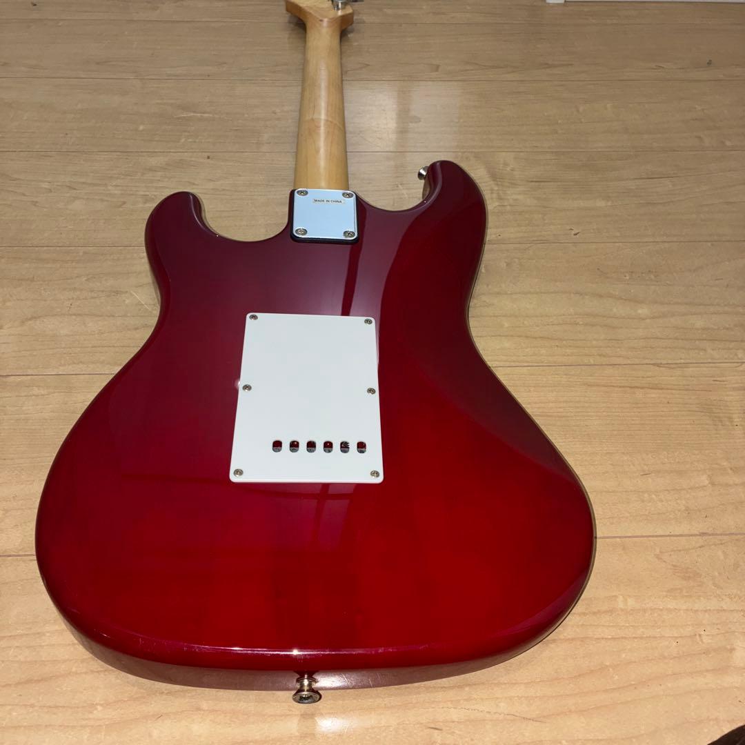 安い調整済み　極美品　バスカーズ　ストラトキャスタータイプ動作良好　SSH 虎目