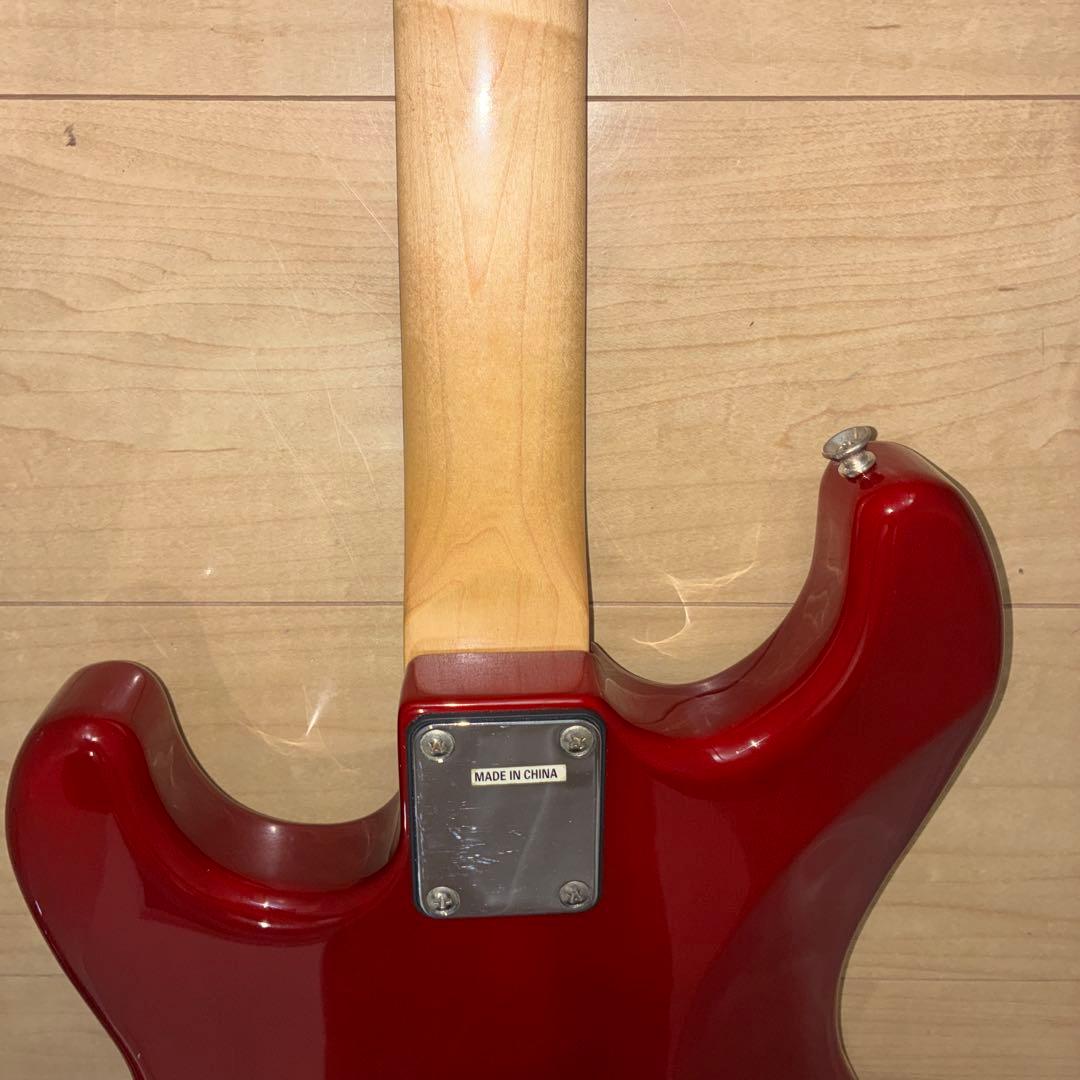 安い調整済み　極美品　バスカーズ　ストラトキャスタータイプ動作良好　SSH 虎目