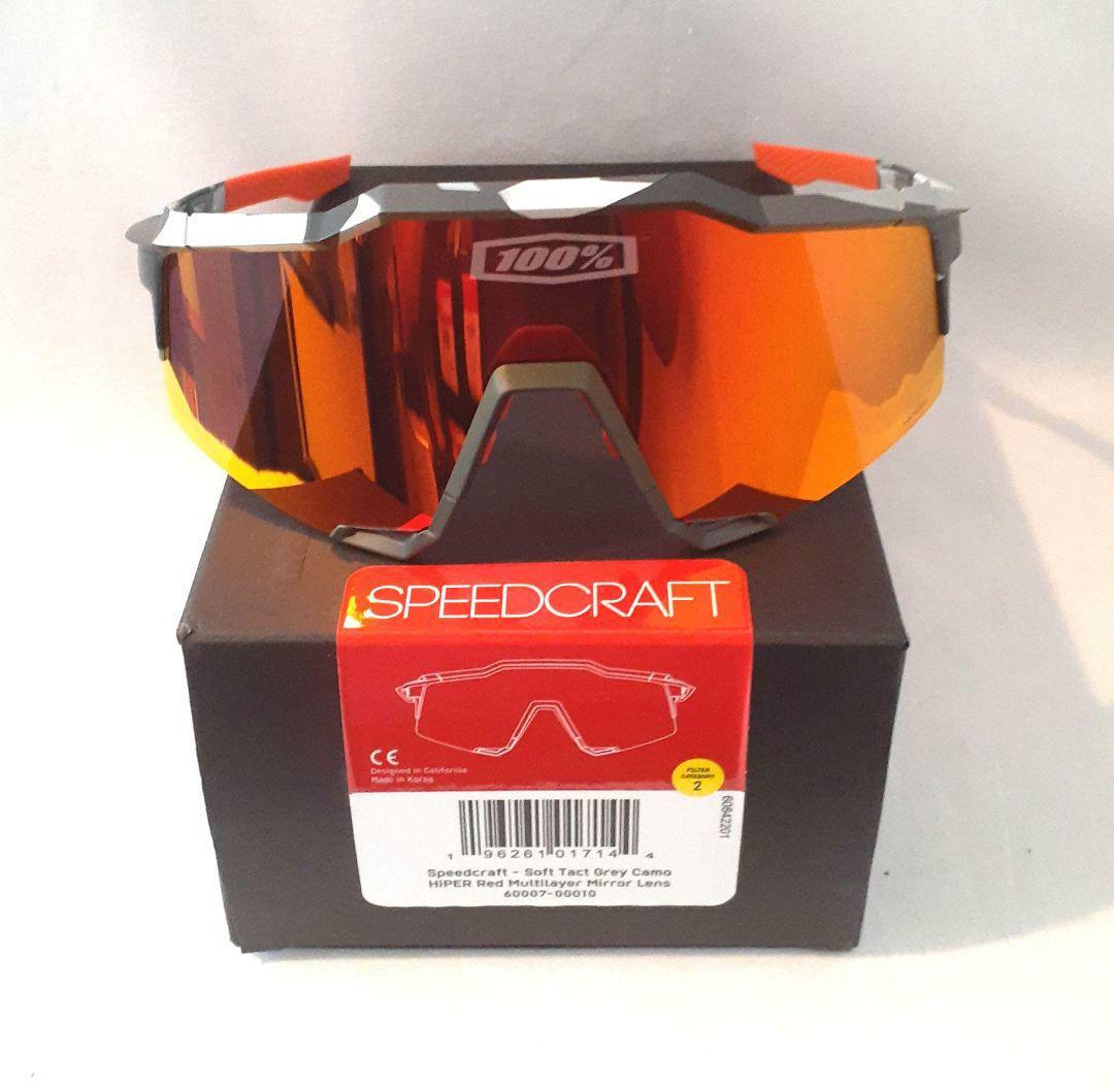 100% SPEEDCRAFT Grey Camo ワンハンドレッド サングラス