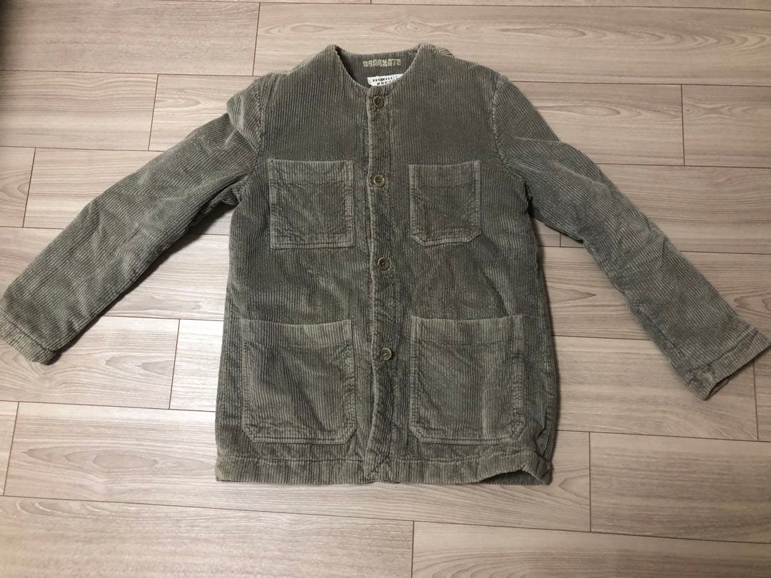 u*u様 希少品メゾンマルタンマルジェラ⑥コーデュロイブルゾンコートマフラー付き