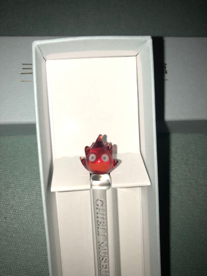 ジブリ美術館 ハウルの動く城 カルシファー ガラスペン