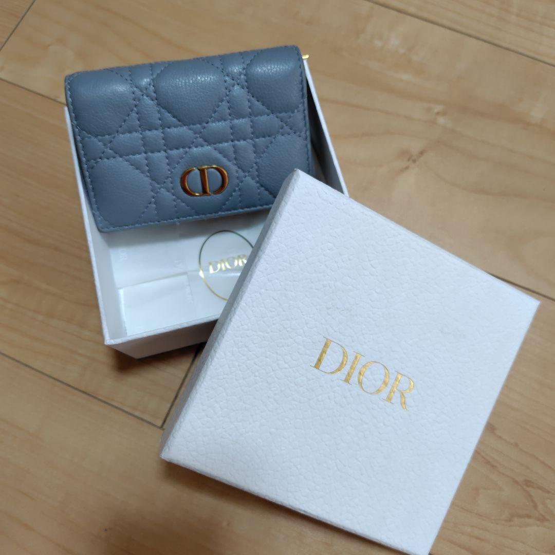 【お値下げ不可❗最終価格】クリスチャンディオール　カロ　グリシーヌウォレット