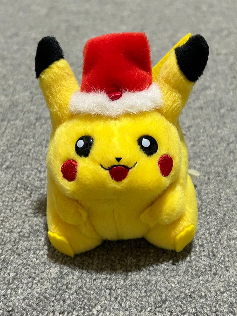 初期 サンタ ピカチュウ マスコット ぬいぐるみ ポケモンセンター クリスマス