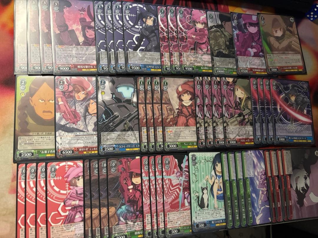 値下げ可能　ヴァイス　ガンゲイル　８宝　８門　扉　GGO　デッキ販売