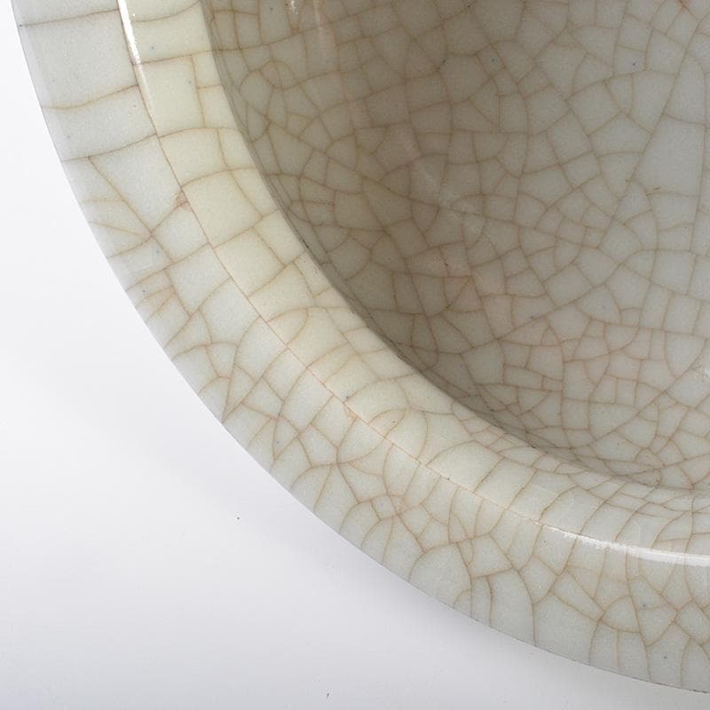 中国　哥窯　青磁　氷裂文　香炉　V　R6881