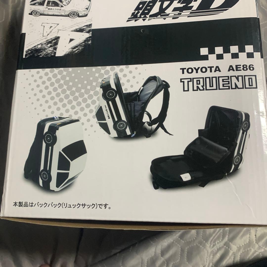 新品未使用トヨタ AE86 ミニカー型バックパック