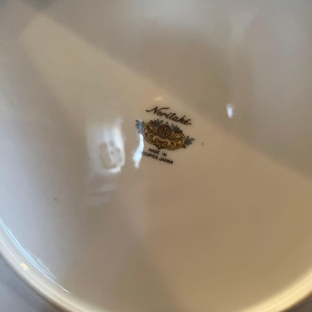 期間限最終処特価超レアオキュパイドJAPAN 薔薇絵素敵大皿六枚オールドノリタケ