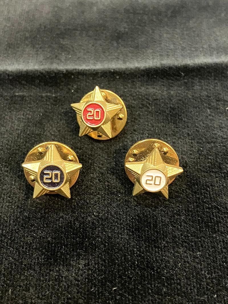 TENDERLOIN テンダーロイン スター ピンズ 星形 バッジ 3個セット