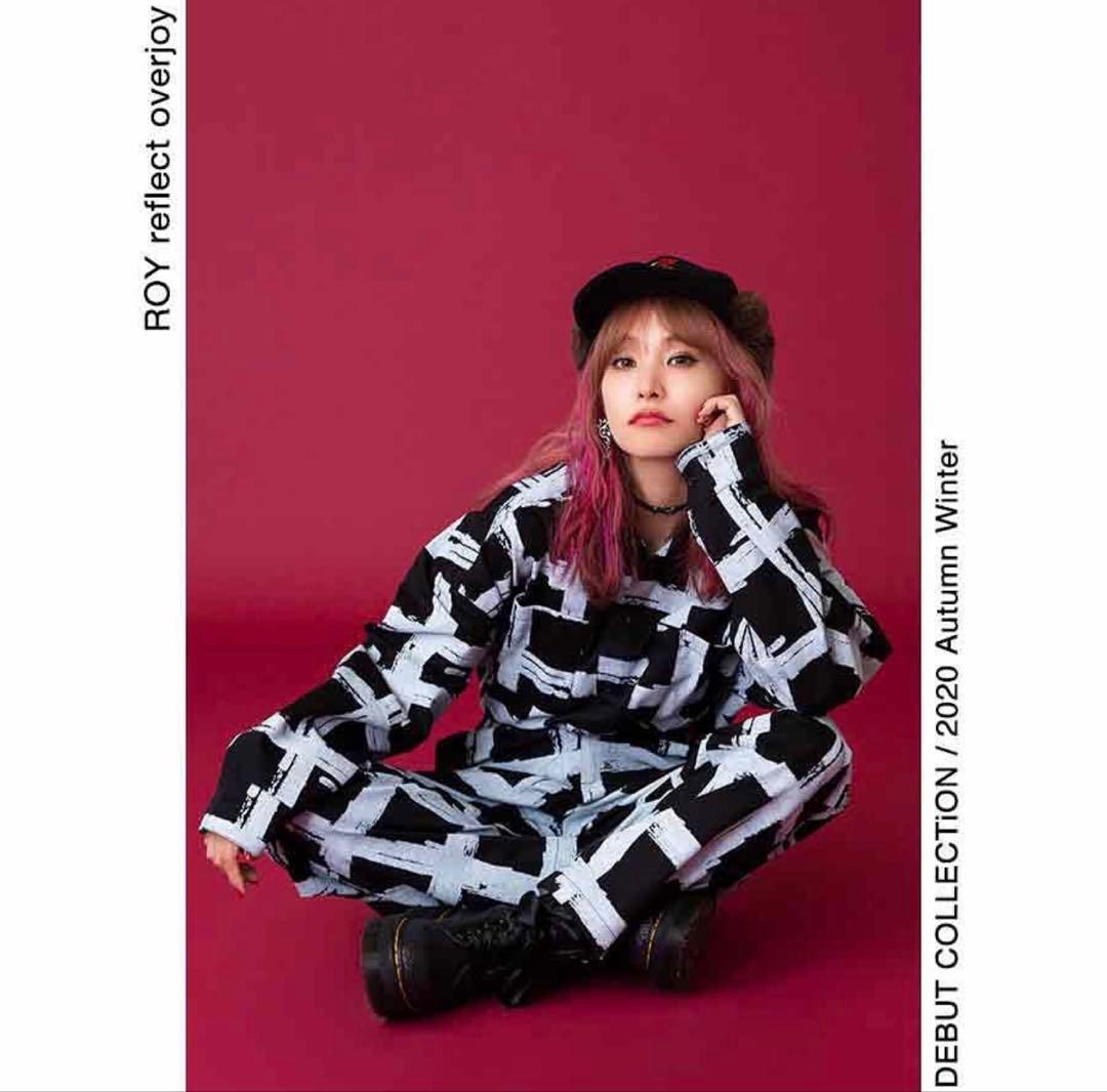 ROY reflect overjoy ペンキチェックシャツ
