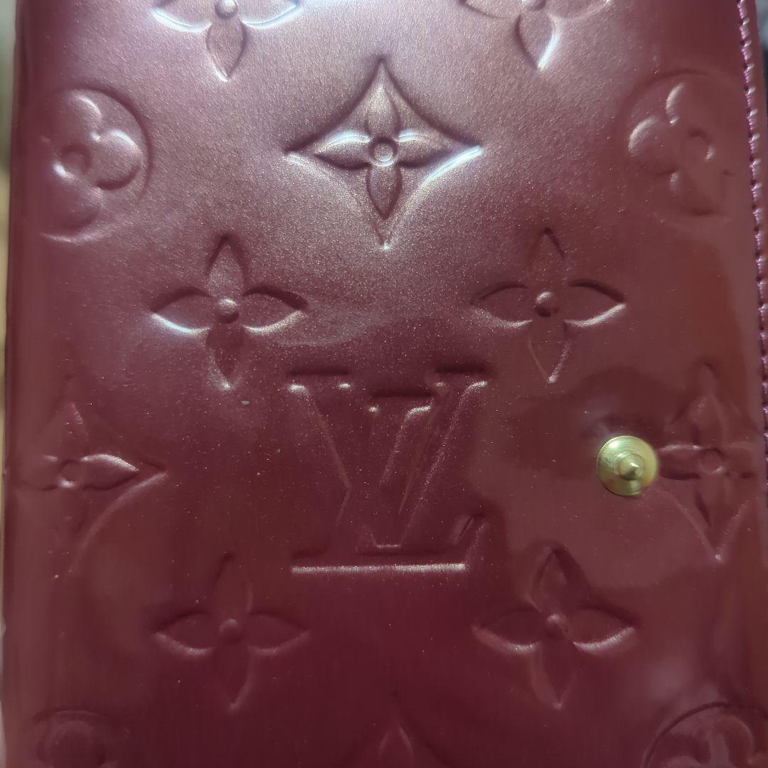 Louis Vuitton ルイヴィトン 手帳カバー ヴェルニ 6穴式 エナメル