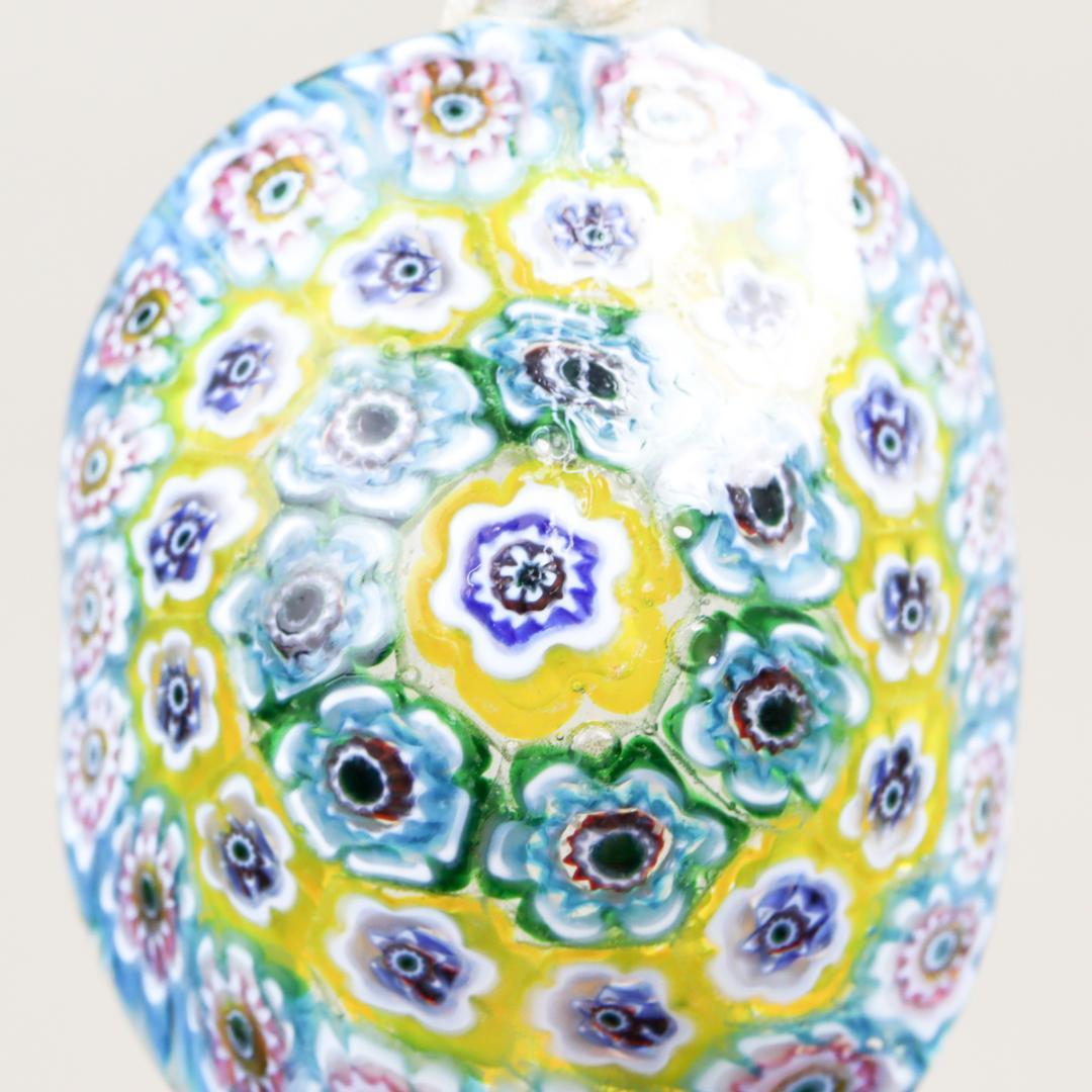 ベネチアンガラス Murano Glass ミルフィオリ カメ ペーパーウエイト