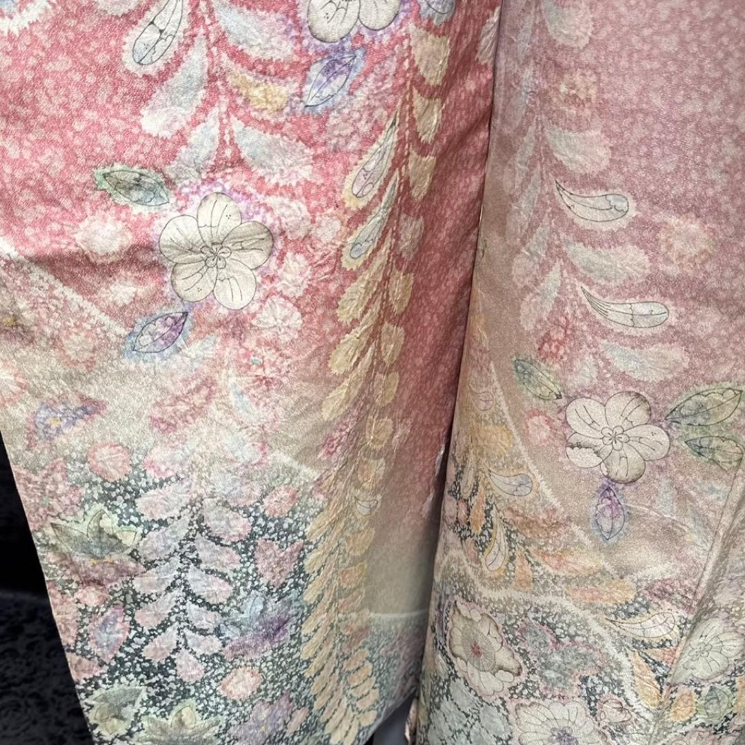 美品　辻ヶ花　辻が花　金通し　ぼかし　逸品　フルセット　振袖　振り袖