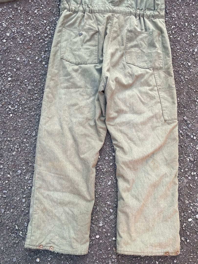 US製 ヴィンテージ つなぎ キルトインナー LARGEMEDIUM