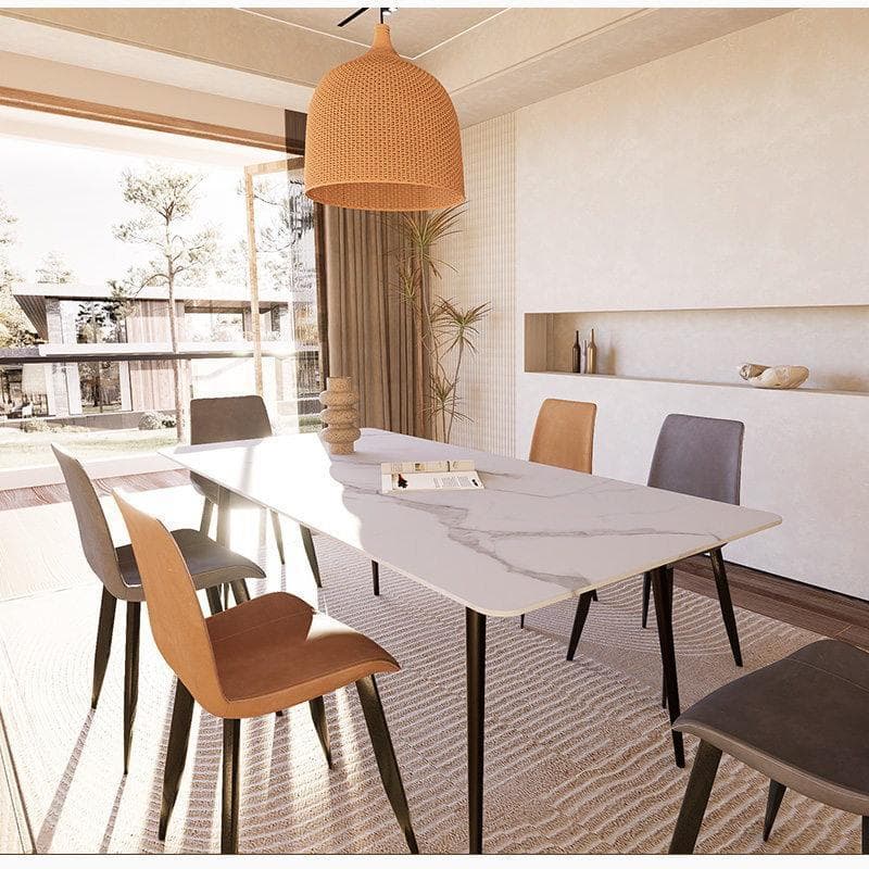 新品　引取限定　180cm セラミックダイニングテーブル　ホワイト